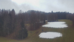 Dojezd hlavní sjezdovky