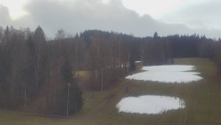 Dojezd hlavní sjezdovky