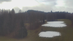 Dojezd hlavní sjezdovky