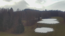 Dojezd hlavní sjezdovky