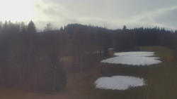 Dojezd hlavní sjezdovky