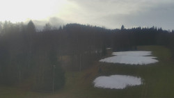 Dojezd hlavní sjezdovky