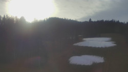 Dojezd hlavní sjezdovky