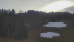 Dojezd hlavní sjezdovky