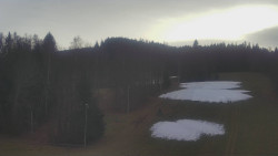 Dojezd hlavní sjezdovky