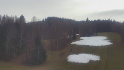 Dojezd hlavní sjezdovky