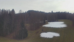 Dojezd hlavní sjezdovky