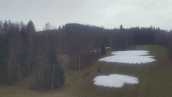 Dojezd hlavní sjezdovky