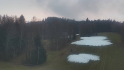 Dojezd hlavní sjezdovky