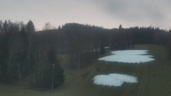 Dojezd hlavní sjezdovky