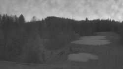 Dojezd hlavní sjezdovky