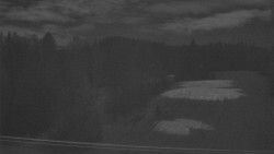 Dojezd hlavní sjezdovky