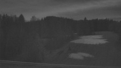 Dojezd hlavní sjezdovky