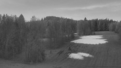 Dojezd hlavní sjezdovky