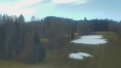 Dojezd hlavní sjezdovky