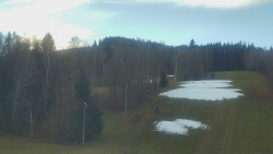 Dojezd hlavní sjezdovky