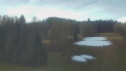 Dojezd hlavní sjezdovky