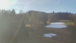 Dojezd hlavní sjezdovky