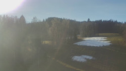 Dojezd hlavní sjezdovky