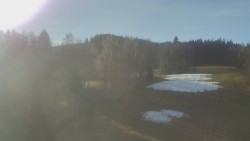 Dojezd hlavní sjezdovky