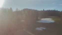 Dojezd hlavní sjezdovky