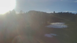 Dojezd hlavní sjezdovky