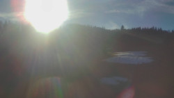 Dojezd hlavní sjezdovky