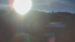 Dojezd hlavní sjezdovky