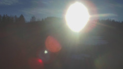 Dojezd hlavní sjezdovky