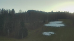 Dojezd hlavní sjezdovky