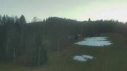 Dojezd hlavní sjezdovky