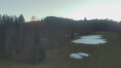 Dojezd hlavní sjezdovky