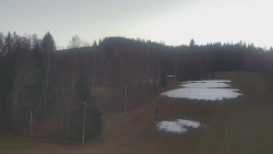 Dojezd hlavní sjezdovky