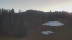 Dojezd hlavní sjezdovky