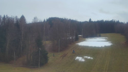 Dojezd hlavní sjezdovky