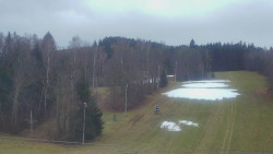 Dojezd hlavní sjezdovky