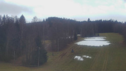 Dojezd hlavní sjezdovky