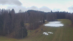 Dojezd hlavní sjezdovky