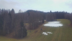 Dojezd hlavní sjezdovky