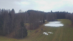 Dojezd hlavní sjezdovky