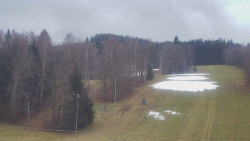 Dojezd hlavní sjezdovky