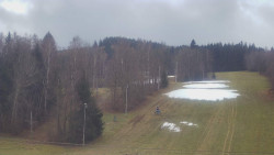 Dojezd hlavní sjezdovky