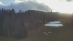 Dojezd hlavní sjezdovky