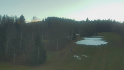 Dojezd hlavní sjezdovky