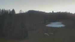 Dojezd hlavní sjezdovky