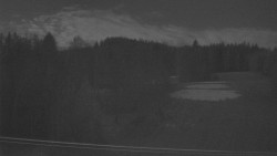 Dojezd hlavní sjezdovky