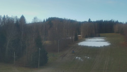 Dojezd hlavní sjezdovky