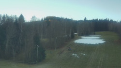 Dojezd hlavní sjezdovky