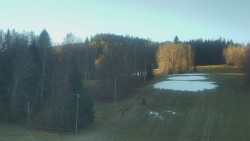 Dojezd hlavní sjezdovky