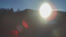 Dojezd hlavní sjezdovky